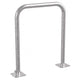 Sheffield Bike Stand Hot Dip Galvanised  48mm Diameter Tube (Surface Mount (flanged))