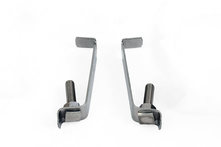 Back To Back Sign Clips for Post Mount Signs -  Pair (76mm)