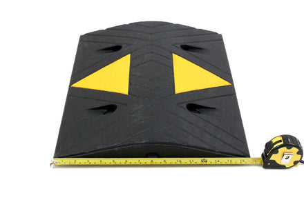 SiteCop Mini Compact 50mm Rubber Speed Bump - Fixings Included