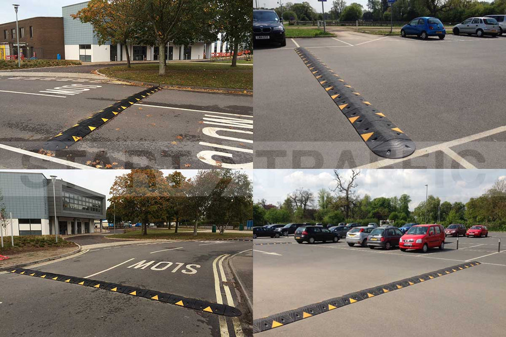 Sitecop Standard Complete Rubber Speed Bump Kit - 70mm 5mph