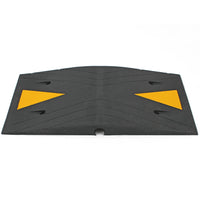 SiteCop Plus Rubber Speed Bumps For HGV's - Fixings Included (Center Section)