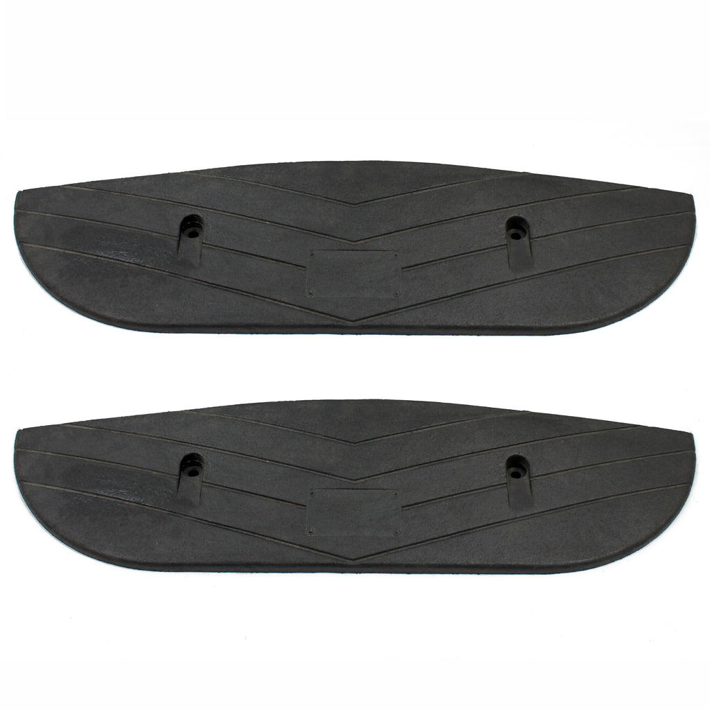 SiteCop Plus Rubber Speed Bumps For HGV's - Fixings Included (End Sections (Pair))