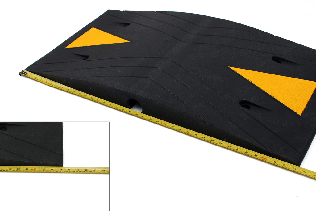 SiteCop Plus Rubber Speed Bumps For HGV's - Fixings Included