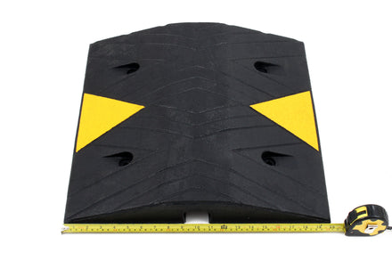 SiteCop Standard 70mm Rubber Speed Bump - Fixings Included