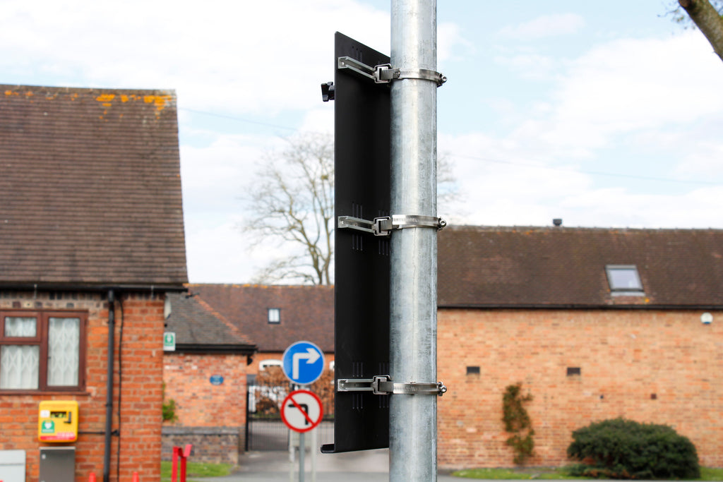 SpeedFinder Vehicle Activated Radar Sign Spare Mounting Bracket With Channels