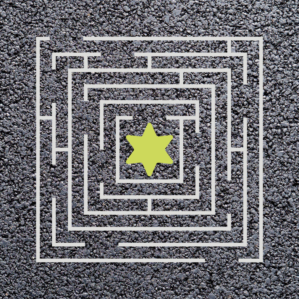 Square Maze Playground Marking Set