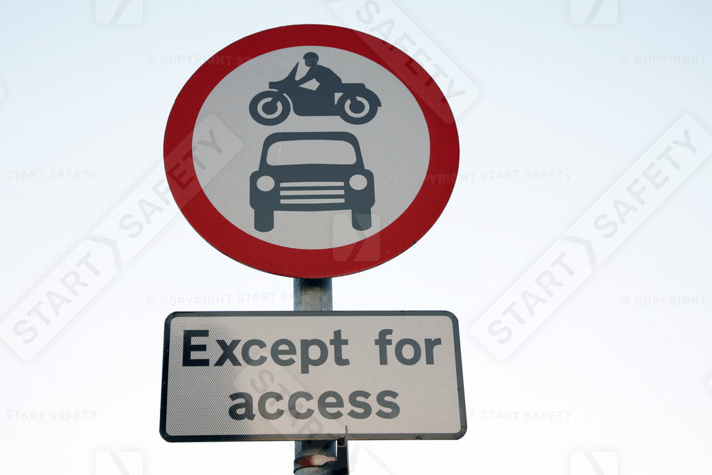 Keep in low gear' Supplementary Plate - Post Mount Diagram 526 R2/RA2