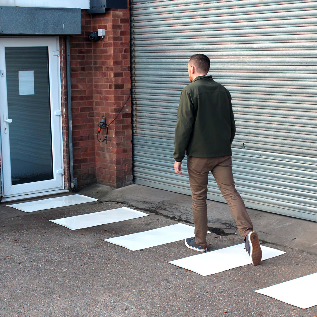 Thermoplastic Zebra Crossing Panels (1m x 500mm)