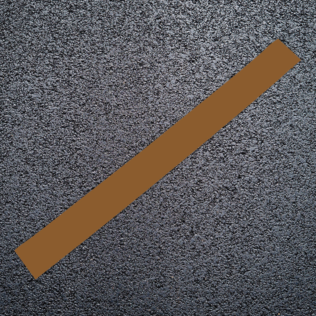 StartMark 1 Metre Long Thermoplastic Strips - Multiple Colours (Brown (Chestnut)  - RAL 8015 / 50mm)