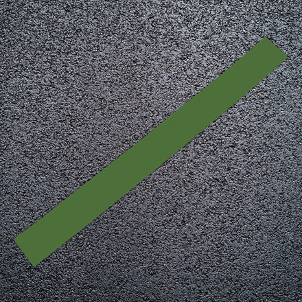 StartMark 1 Metre Long Thermoplastic Strips - Multiple Colours (Grass Green - RAL 6010 / 50mm)