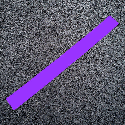 StartMark 1 Metre Long Thermoplastic Strips - Multiple Colours (Violet (Signal) - RAL 4008 / 50mm)