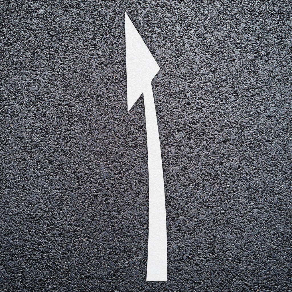 Deflected Sign Traffic Lane Deflection Left Arrow - Thermoplastic Road Marking – Start ...