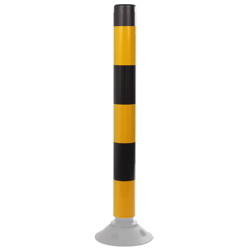 Traffic Line Off-Highway Posts | 460mm, 760mm & 1000mm (Yellow & Black / 1000mm / Base Not Included)