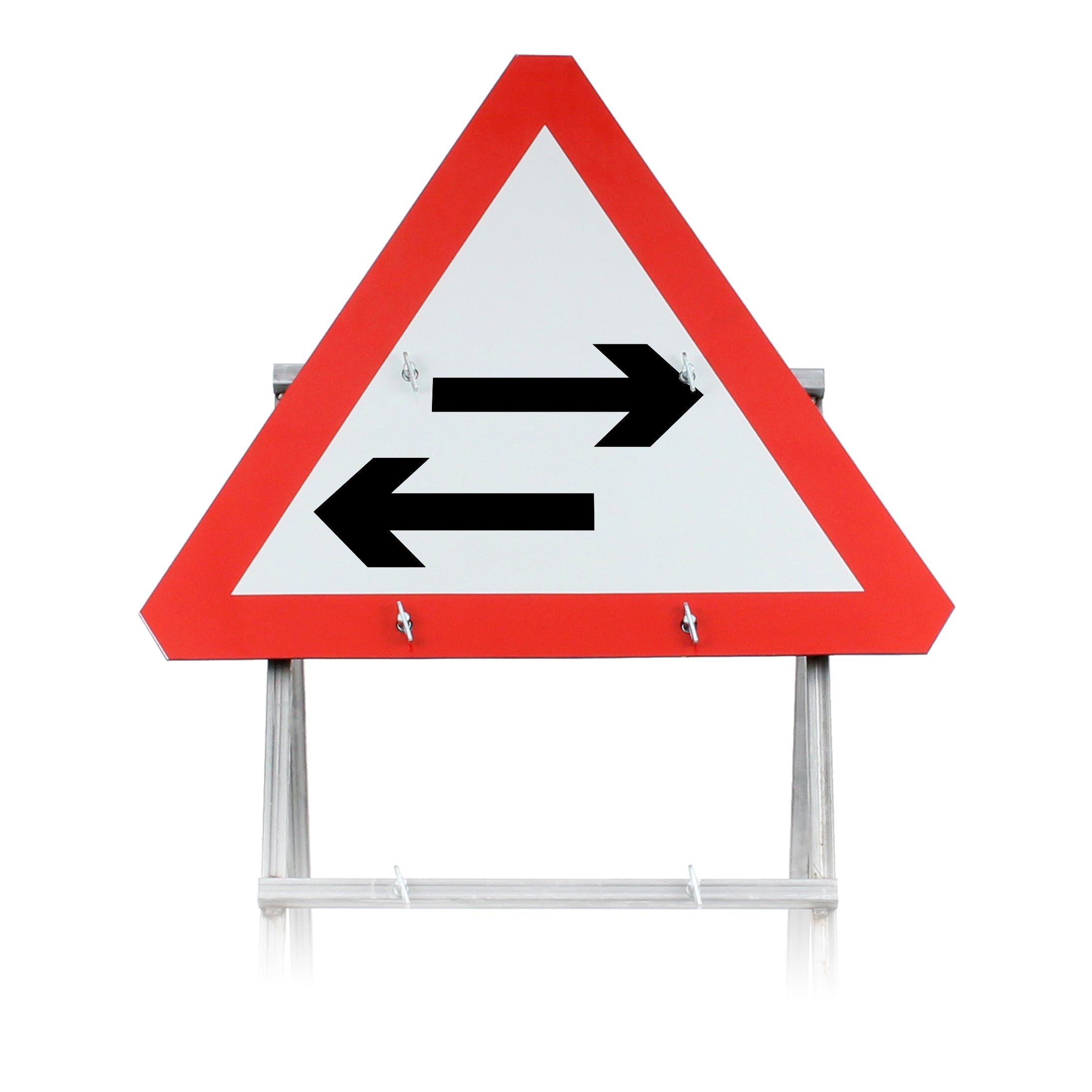 Two Way Traffic Road Sign