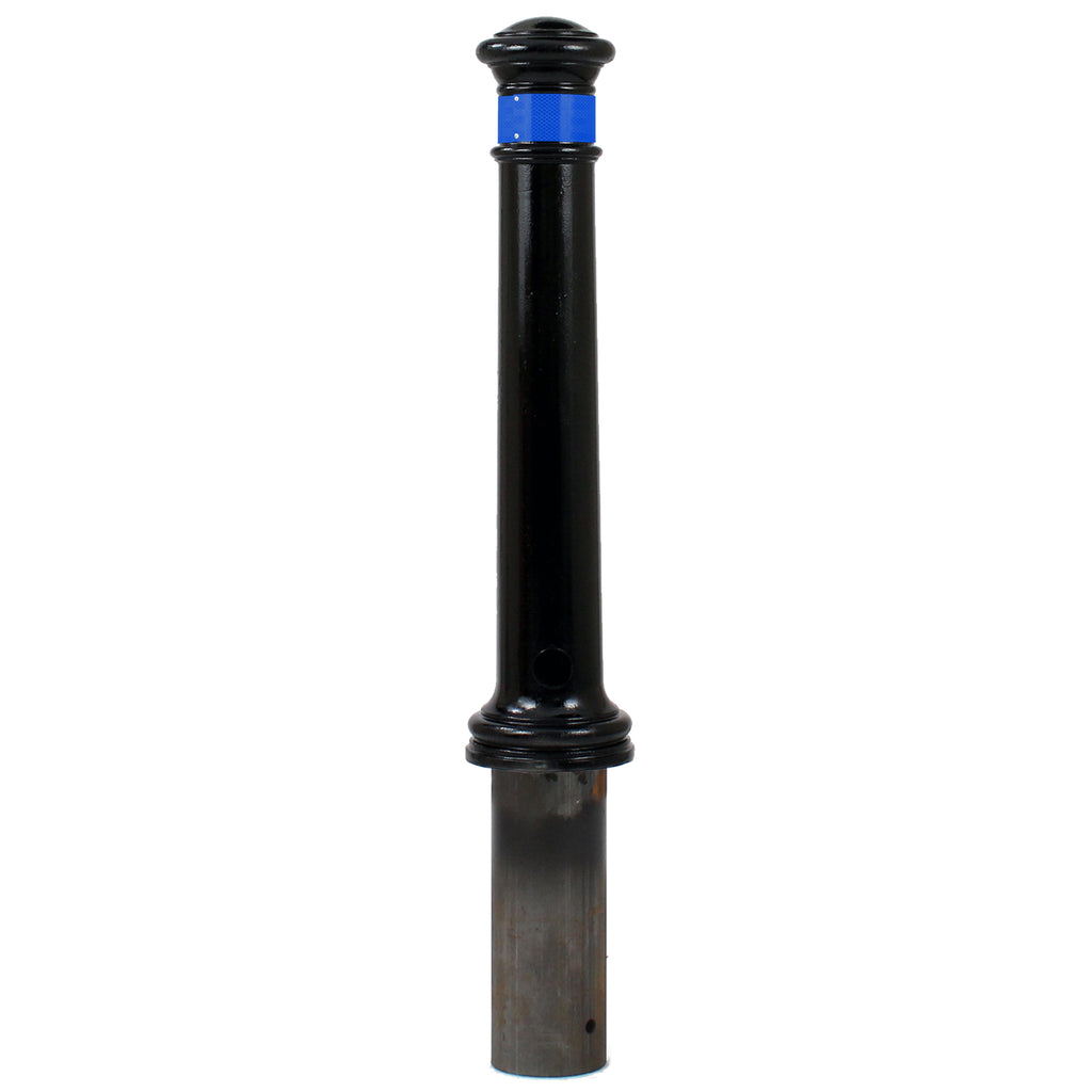 Manchester Heritage Fau-Cast Iron Bollards UltraThane 6000 (Anti-Ram / Blue)