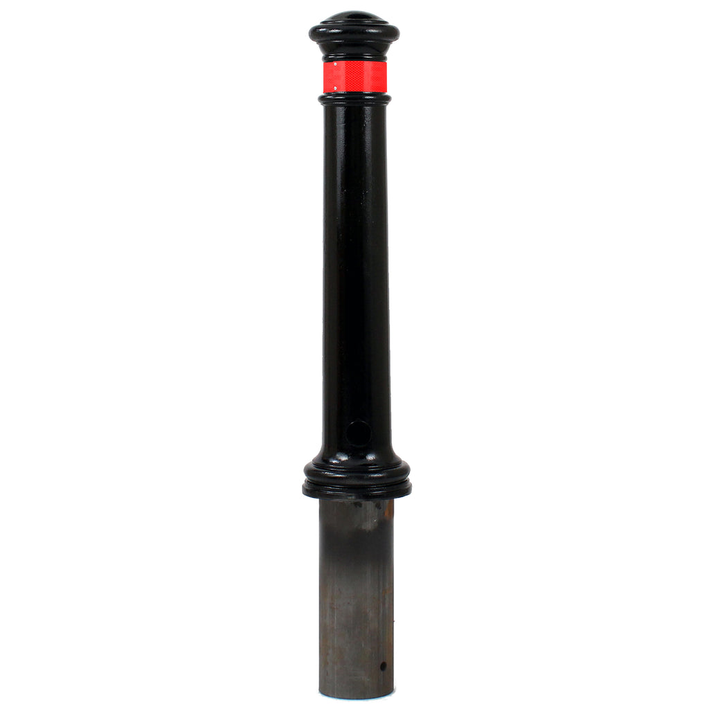 Manchester Heritage Fau-Cast Iron Bollards UltraThane 6000 (Anti-Ram / Red)