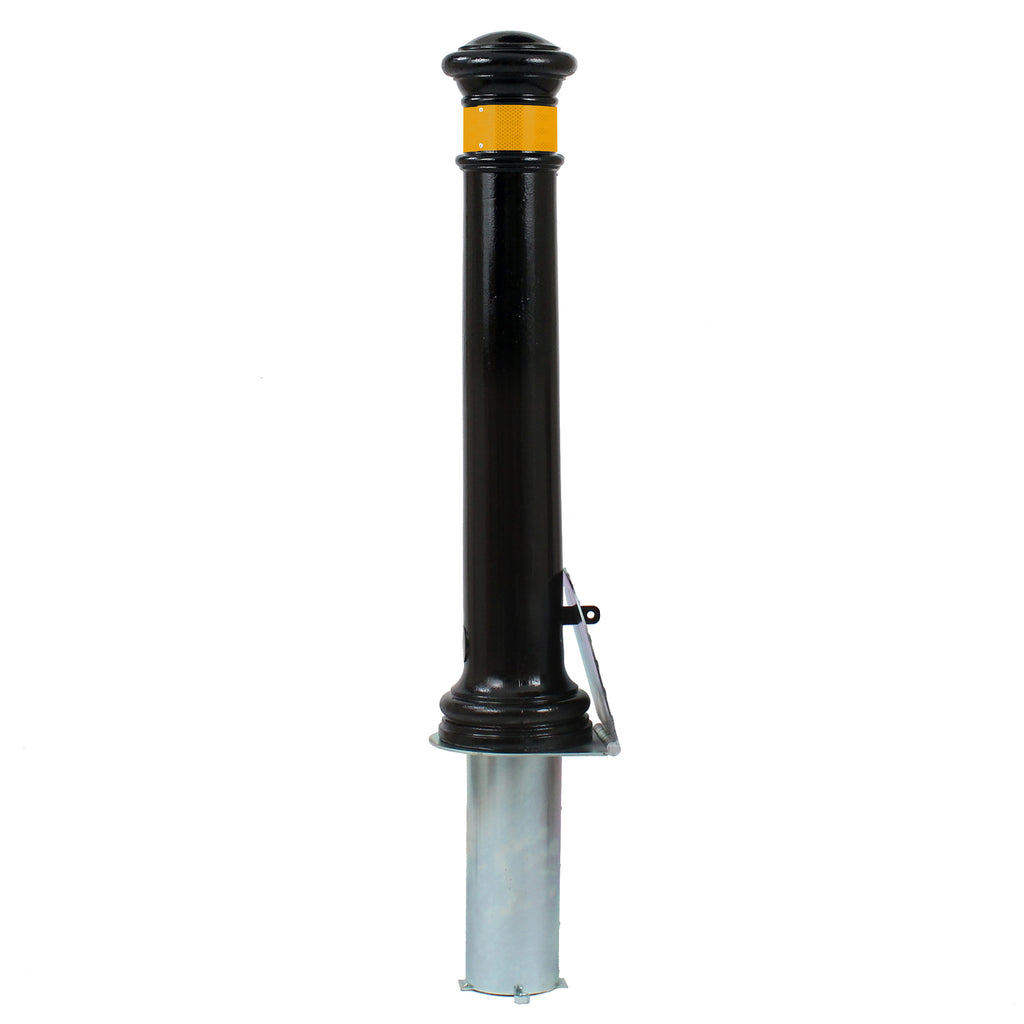 Manchester Heritage Fau-Cast Iron Bollards UltraThane 6000 (Removable (socket) / Yellow)