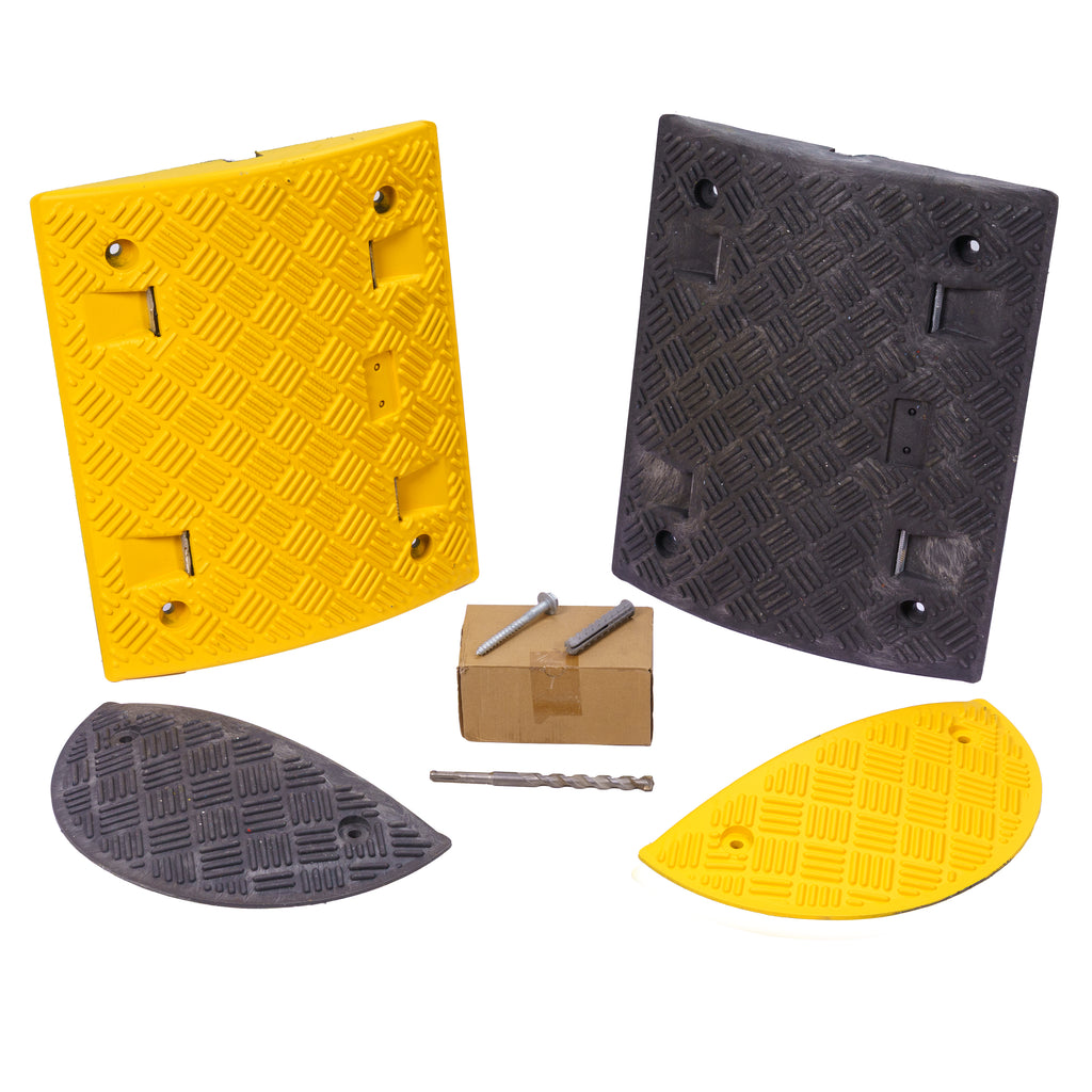 Value Speed Bump Kit (Complete With Fixings & Drill Bit) Painted