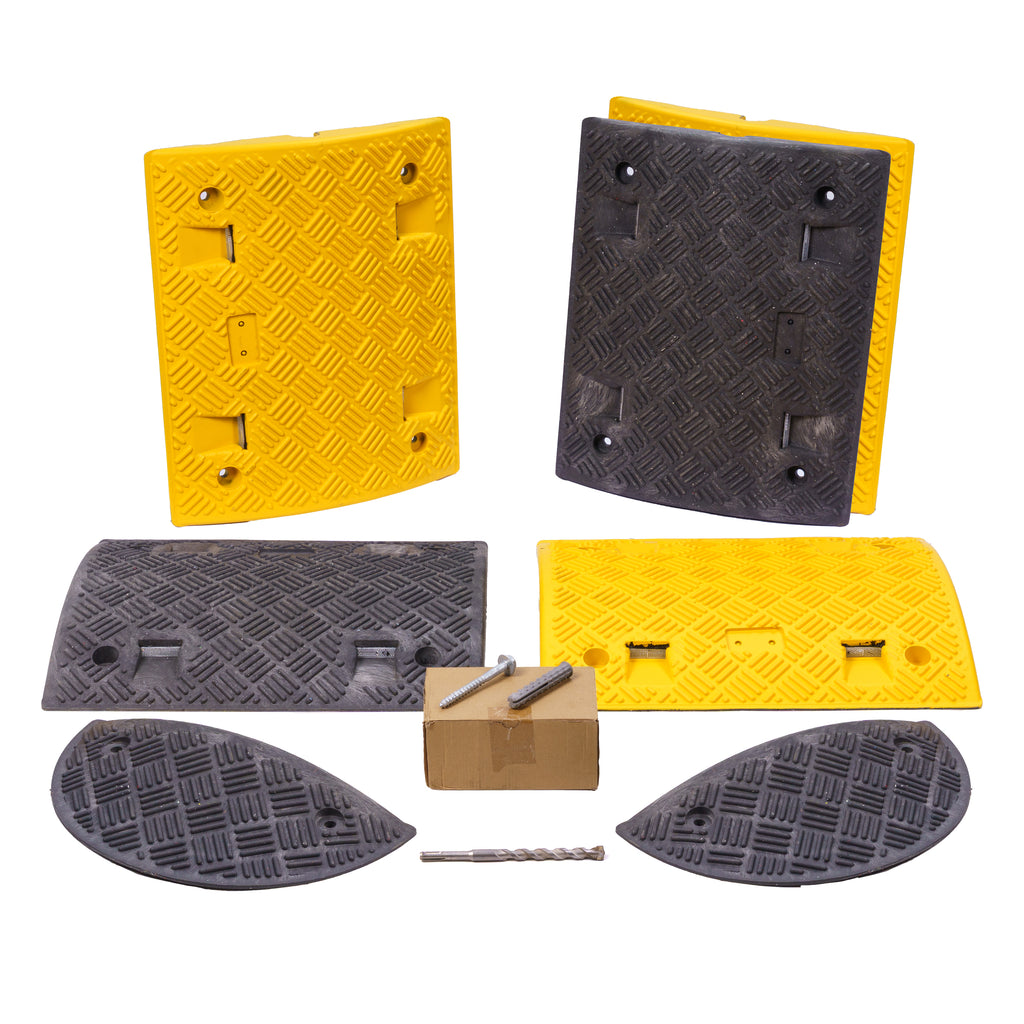 Value Speed Bump Kit (Complete With Fixings & Drill Bit) Painted