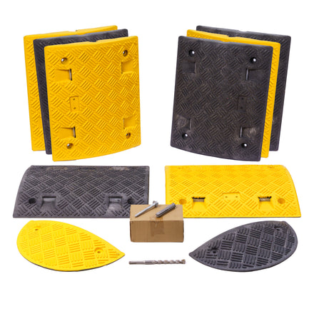 Value Speed Bump Kit (Complete With Fixings & Drill Bit) Painted
