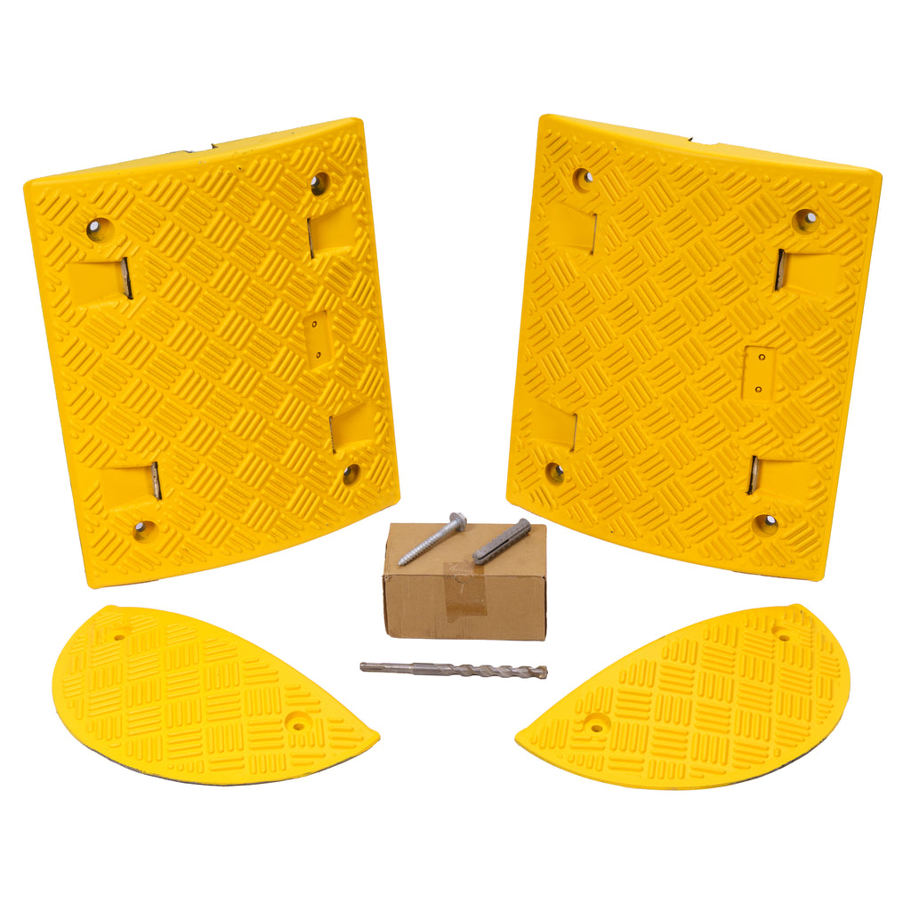 Value Speed Bump Kit (Complete With Fixings & Drill Bit) Painted