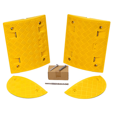 Value Speed Bump Kit (Complete With Fixings & Drill Bit) Painted