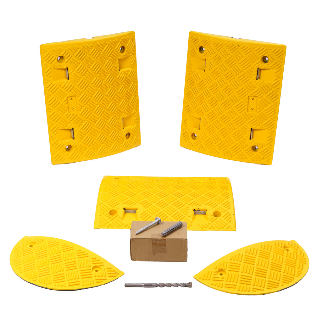 Value Speed Bump Kit (Complete With Fixings & Drill Bit) Painted