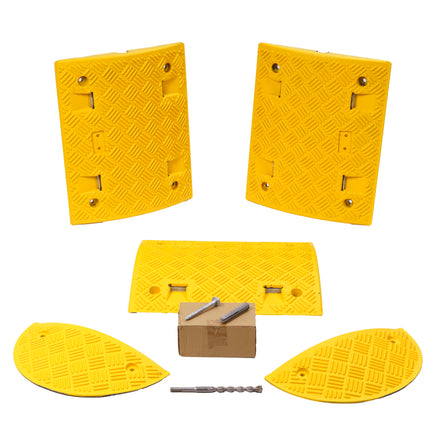 Value Speed Bump Kit (Complete With Fixings & Drill Bit) Painted