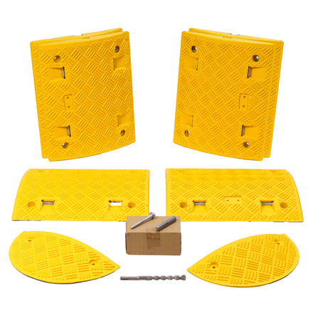 Value Speed Bump Kit (Complete With Fixings & Drill Bit) Painted