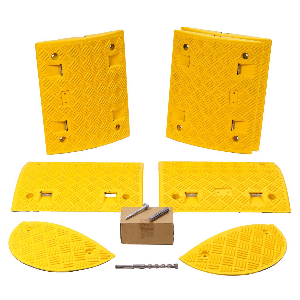 Value Speed Bump Kit (Complete With Fixings & Drill Bit) Painted