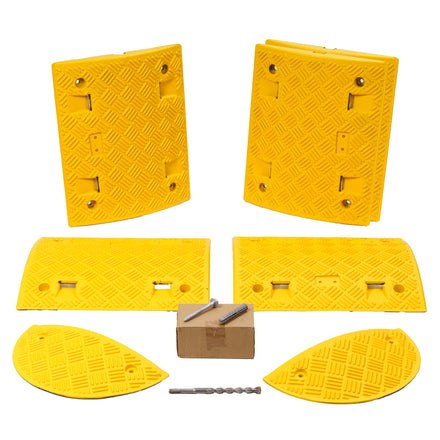 Value Speed Bump Kit (Complete With Fixings & Drill Bit) Painted