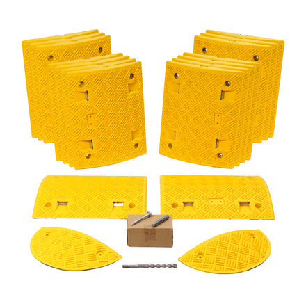 Value Speed Bump Kit (Complete With Fixings & Drill Bit) Painted