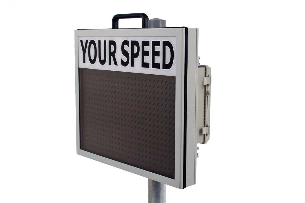 SID Vario Vehicle Activated Sign With Speed & Message Displays