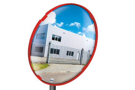 Vialux Multi-Purpose 2 Direction Mirror | Coloured Frame (Red / 400mm)