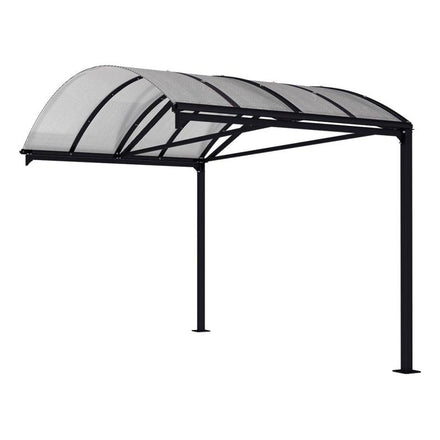 Procity Voute XXL Bike Shelter Extension (No Cladding) Galvanised & Painted