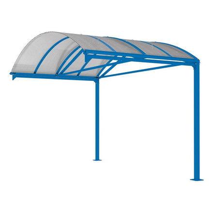 Procity Voute XXL Bike Shelter Extension (No Cladding) Galvanised & Painted