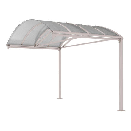 Procity Voute XXL Bike Shelter Extension (No Cladding) Galvanised & Painted