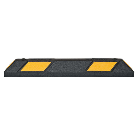 Park-aid Rubber Wheel Stop With Fixings (Yellow & Black / 900mm)