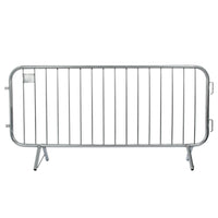 ZND SMARTWELD 2.3m Crowd Control Barrier Fixed Leg Metal