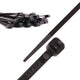 Black Cable Ties 3.6mm Wide (100 Pack)