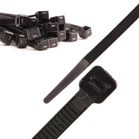 Black Cable Ties 4.8mm Wide (100 Pack)