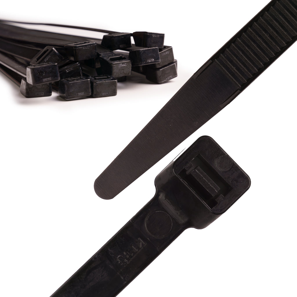 Black Cable Ties (100 Pack)