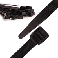 Black Cable Ties 9mm Wide (100 Pack)