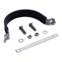 Anti-Rotational Sign Clips / Post Clips With Rubber Sleeve Multiple Size Options