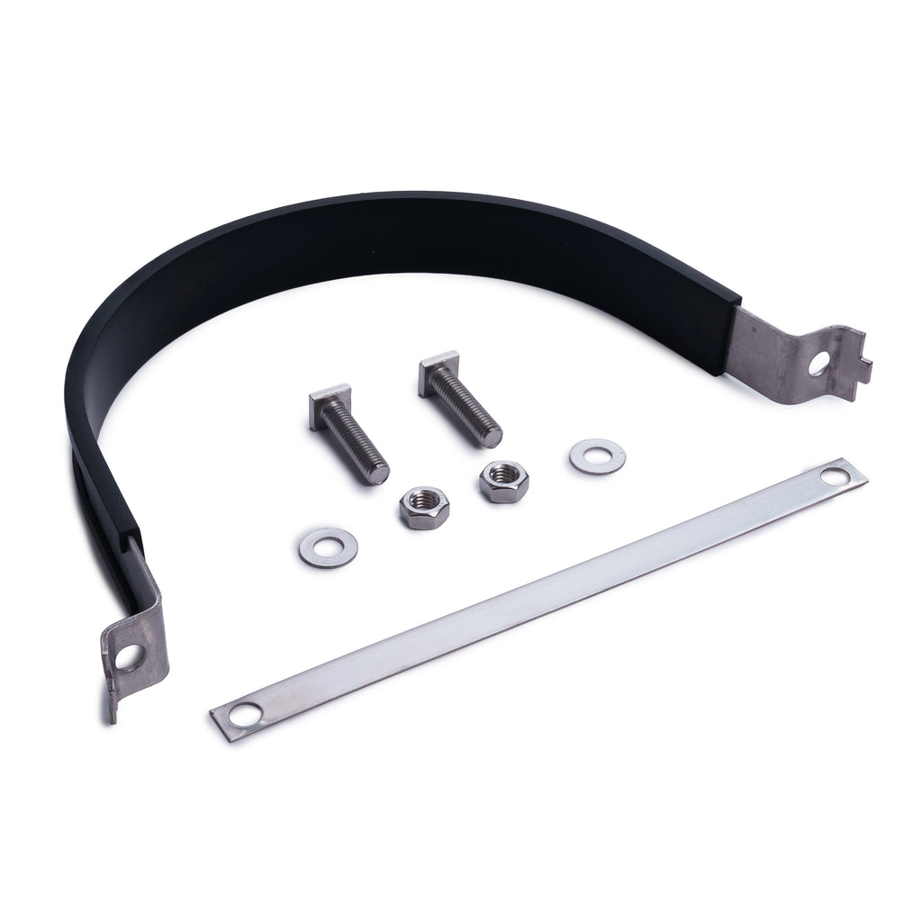 Anti-Rotational Sign Clips / Post Clips With Rubber Sleeve Multiple Size Options