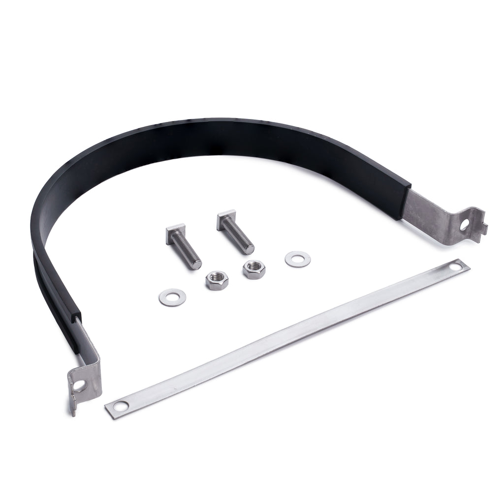 Anti-Rotational Sign Clips / Post Clips With Rubber Sleeve Multiple Size Options