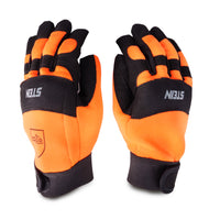Stein Chainsaw Gloves - Velcro Cuff - Class 0 16m/s