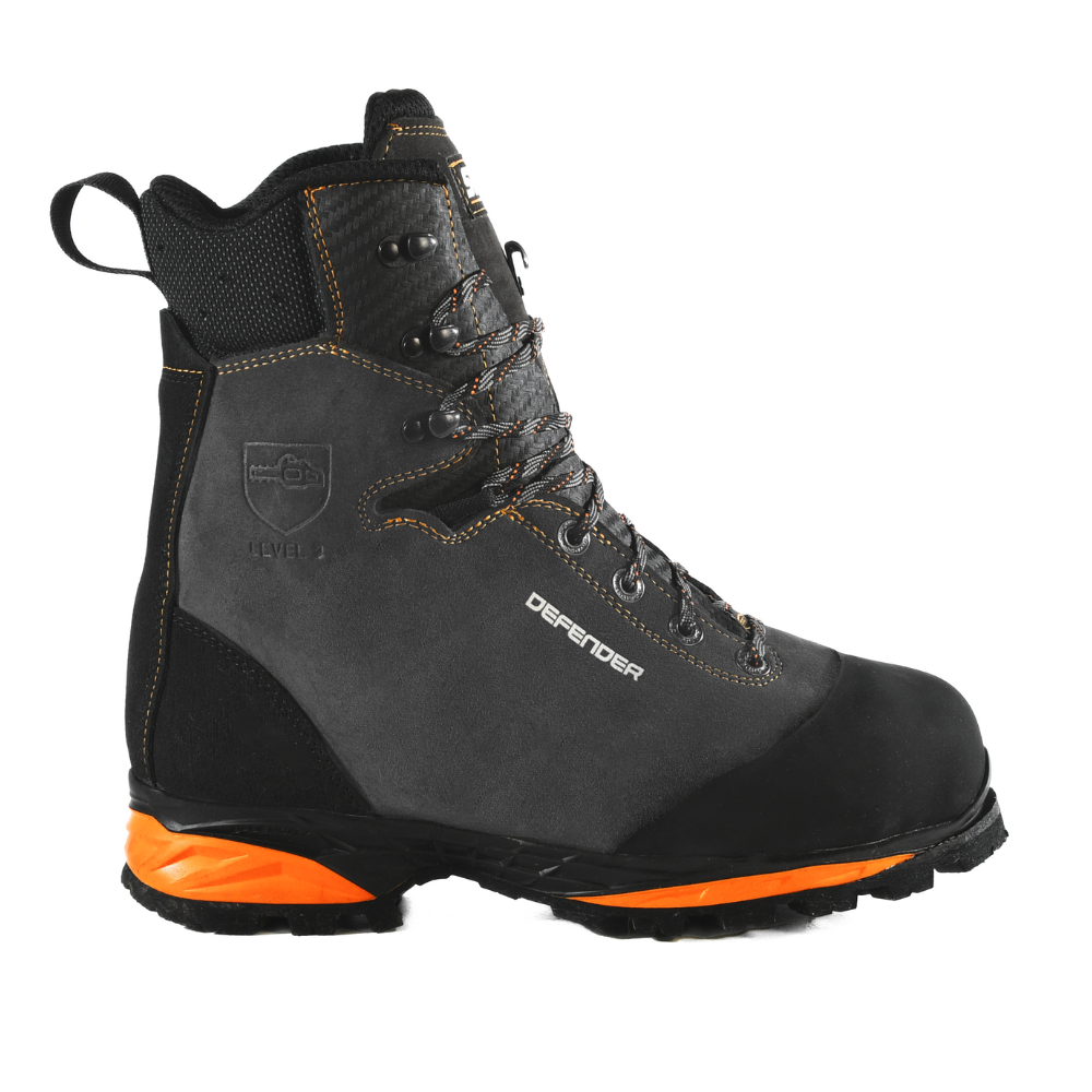 Stein Defender V2 SB P E HI CI WR Chainsaw Boots - Grey