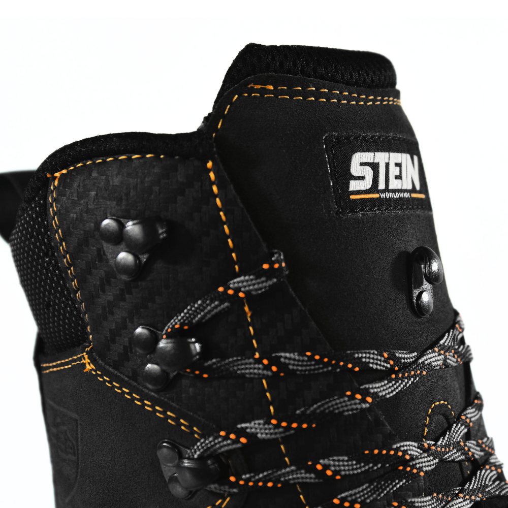 Stein Defender Max V2 SB P HI CI WR AN Chainsaw Boots - Black