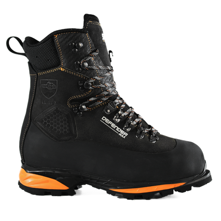 Stein Defender Max V2 SB P HI CI WR AN Chainsaw Boots - Black